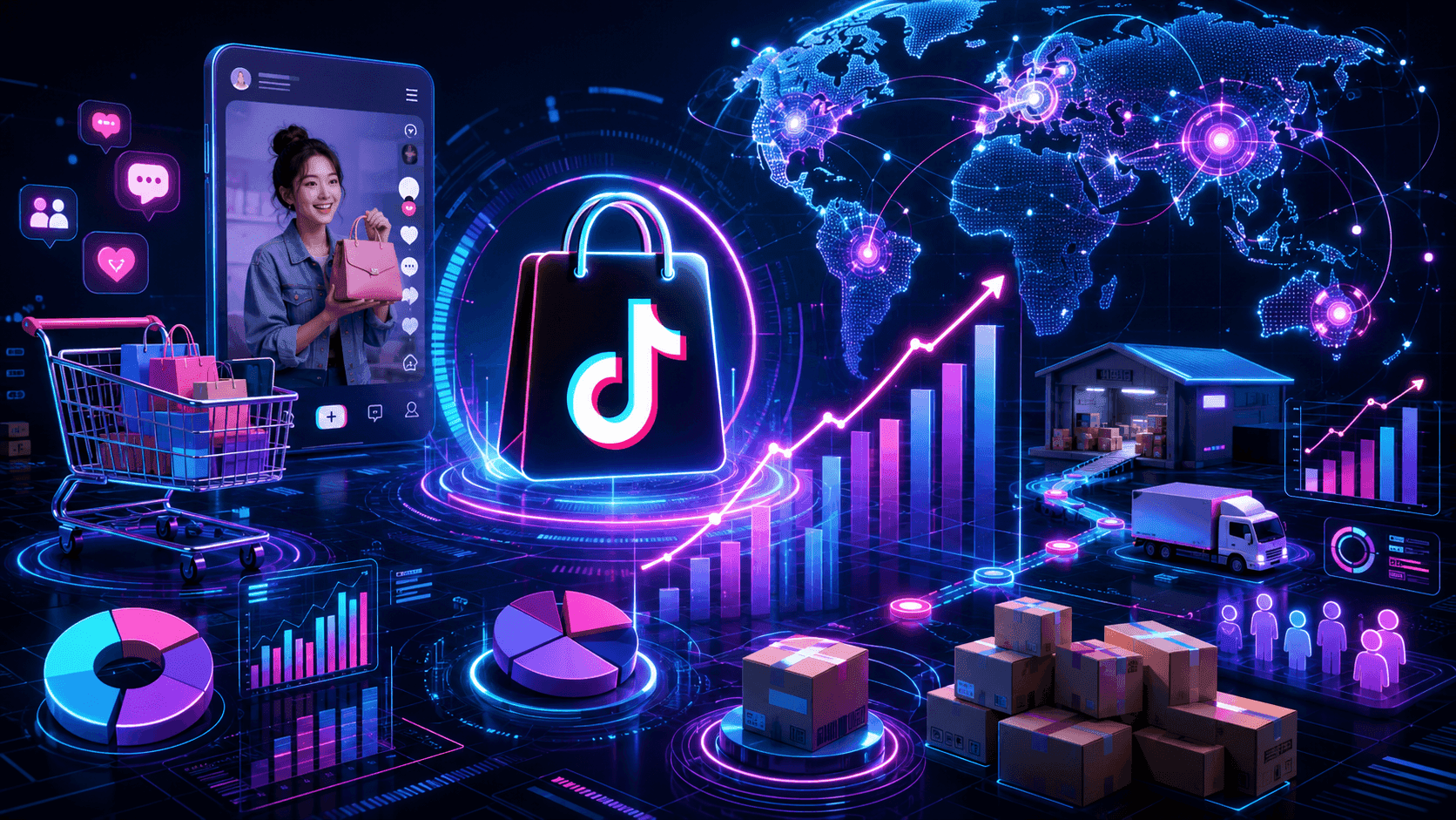 TikTok Shop Market Share 2026: GMV, Regional Growth, Logistics, and Social Commerce Signals
